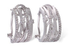 Allison Kaufman Diamond Earrings in 14K White Gold, 0.41 ctw