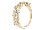 Allison Kaufman Diamond Wedding Band in 14K Yellow Gold, 0.16 ctw, alternate view