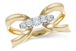 Allison Kaufman Diamond Ring in 14K Yellow Gold, 0.20 ctw (D5820)
