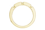 Allison Kaufman Baguette Diamond Wedding Band in 14K Yellow Gold, 0.50 ctw, alternate view