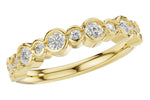 Allison Kaufman Diamond Wedding Band in 14K Yellow Gold, 0.52 ctw