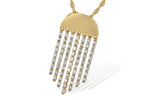 Allison Kaufman Diamond Necklace in 14K Yellow Gold, 0.38 ctw