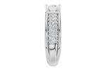 Allison Kaufman Diamond Engagement Ring Semi-Mount in 14K White Gold, 0.70 ctw, alternate view