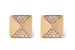 Allison Kaufman Diamond Earrings in 14K Rose Gold, 0.14 ctw