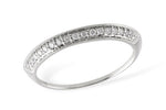 Allison Kaufman Diamond Band Enhancer in 14K White Gold, 0.12 ctw (W1823)
