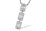 Allison Kaufman Diamond Earrings in 14K White Gold, 0.47 ctw