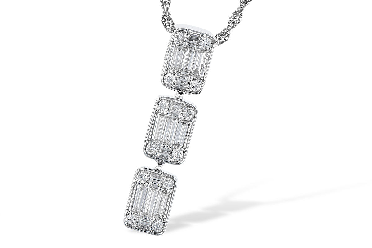 Allison Kaufman Diamond Earrings in 14K White Gold, 0.47 ctw