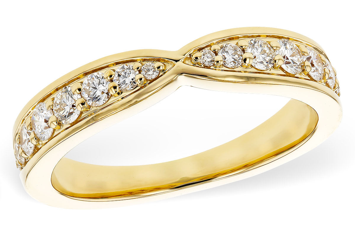 Allison Kaufman Diamond Band Enhancer in 14K Yellow Gold, 0.50 ctw