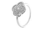 Allison Kaufman Diamond Ring in 14K White Gold, 0.32 ctw, alternate view
