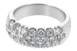 Allison Kaufman Diamond Wedding Band in 14K White Gold, 1.30 ctw, alternate view