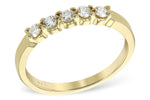 Allison Kaufman Diamond Wedding Band in 14K Yellow Gold, 0.25 ctw (WR125-25)