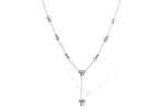 Allison Kaufman Diamond Necklace in 14K White Gold, 0.32 ctw (N8374)