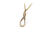Allison Kaufman Diamond Necklace in 14K Yellow Gold, 0.03 ctw (N7435)