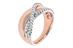 Allison Kaufman Diamond Ring in 14K Rose Gold, 0.33 ctw (D5822), alternate view