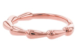 Allison Kaufman Wedding Band in 14K Rose Gold (W2661), alternate view