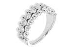Allison Kaufman Diamond Wedding Band in 14K White Gold, 0.40 ctw, alternate view
