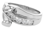 Allison Kaufman Diamond Engagement Ring Semi-Mount in 14K White Gold, 0.79 ctw, alternate view