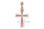 Allison Kaufman Diamond Pendant in 14K Rose Gold, 0.03 ctw