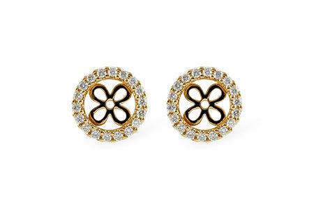 Allison Kaufman Diamond Stud Earrings in 14K Yellow Gold, 0.30 ctw