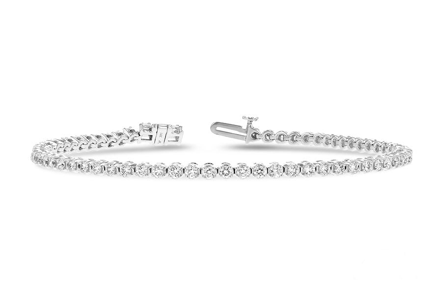 Allison Kaufman Diamond Bracelet in 14K White Gold, 2.00 ctw (BR20-2)