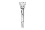 Allison Kaufman Diamond Engagement Ring Semi-Mount in 14K White Gold, 0.09 ctw (L7946), alternate view