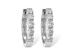 Allison Kaufman Diamond Earrings in 14K White Gold, 0.50 ctw (ER104-50)