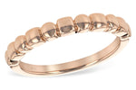 Allison Kaufman Wedding Band in 14K Rose Gold (W2303)
