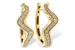 Allison Kaufman Diamond Earrings in 14K Yellow Gold, 0.40 ctw (E2328)