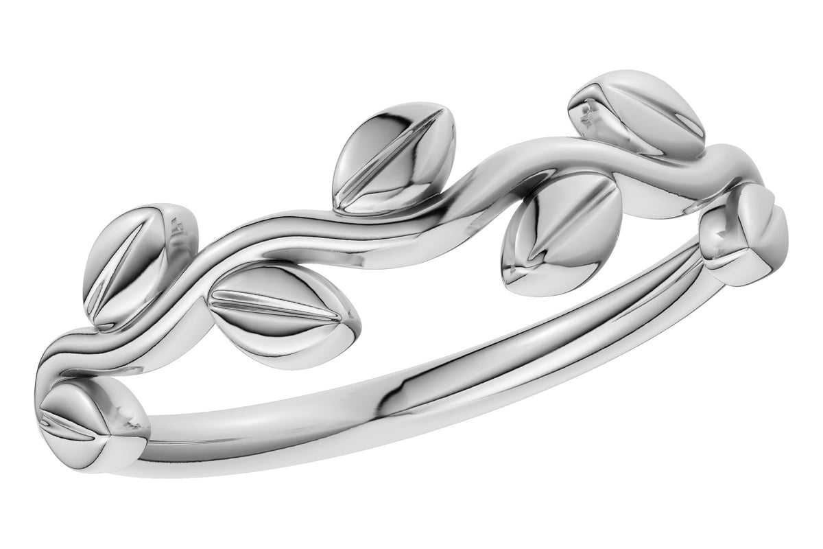 Allison Kaufman Wedding Band in 14K White Gold (W2658)