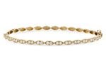Allison Kaufman Diamond Bangle Bracelet in 14K Yellow Gold, 0.73 ctw