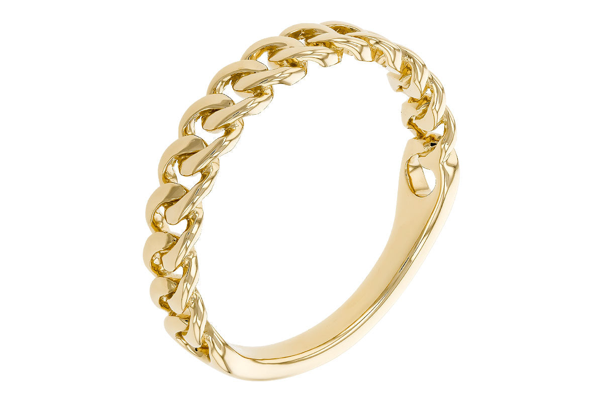 Allison Kaufman Wedding Band in 14K Yellow Gold (W2663), alternate view