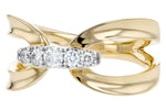 Allison Kaufman Diamond Ring in 14K Yellow Gold, 0.20 ctw (D5820), alternate view