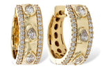 Allison Kaufman Diamond Earrings in 14K Yellow Gold, 0.60 ctw