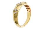 Allison Kaufman Diamond Wedding Band in 14K Yellow Gold, 0.24 ctw (W2696), alternate view