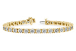 Allison Kaufman Diamond Bracelet in 14K Yellow Gold, 3.00 ctw (BR60-3)