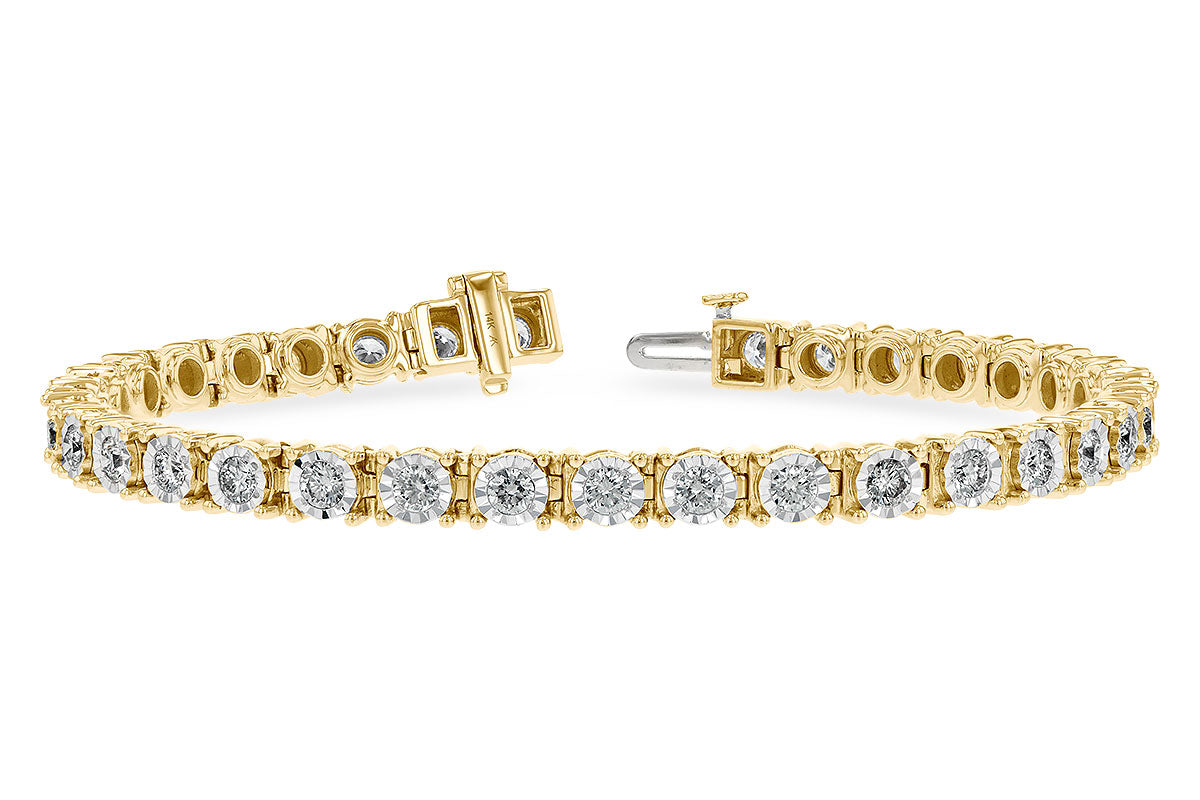 Allison Kaufman Diamond Bracelet in 14K Yellow Gold, 3.00 ctw (BR60-3)