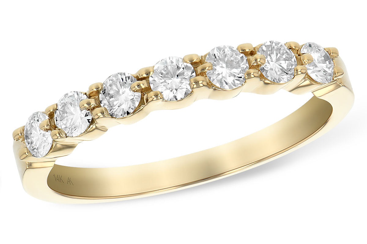 Allison Kaufman Diamond Wedding Band in 14K Yellow Gold, 0.50 ctw (WR114-50)