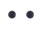 Allison Kaufman Sapphire Earrings in 14K White Gold, 0.85 ctw