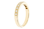Allison Kaufman Diamond Wedding Band in 14K Yellow Gold, 0.23 ctw, alternate view