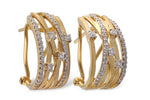 Allison Kaufman Diamond Earrings in 14K Yellow Gold, 0.41 ctw