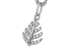 Allison Kaufman Diamond Necklace in 14K White Gold, 0.15 ctw (N8616), alternate view