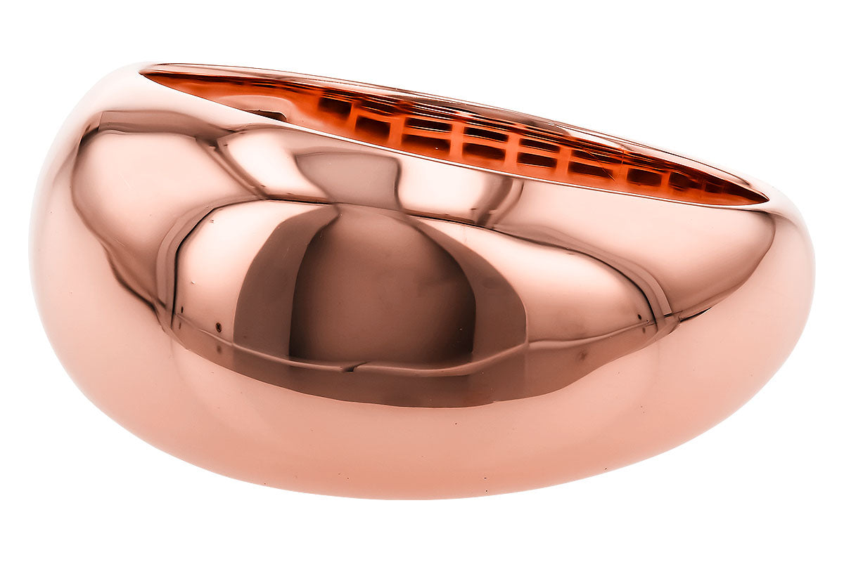 Allison Kaufman Wedding Band in 14K Rose Gold (W2665), alternate view