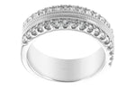 Allison Kaufman Diamond Wedding Band in 14K White Gold, 0.68 ctw, alternate view