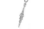 Allison Kaufman Diamond Necklace in 14K White Gold, 0.35 ctw
