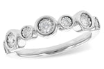 Allison Kaufman Diamond Wedding Band in 14K White Gold, 0.25 ctw (W2335)