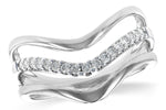 Allison Kaufman Diamond Ring in 14K White Gold, 0.20 ctw (D5703)