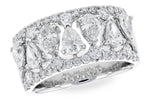 Allison Kaufman Diamond Wedding Band in 14K White Gold, 1.95 ctw