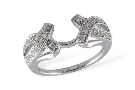 Allison Kaufman Diamond Band Enhancer in 14K White Gold, 0.19 ctw (W2040)