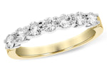 Allison Kaufman Diamond Wedding Band in 14K Yellow & White Gold, 0.75 ctw (WR114-75)