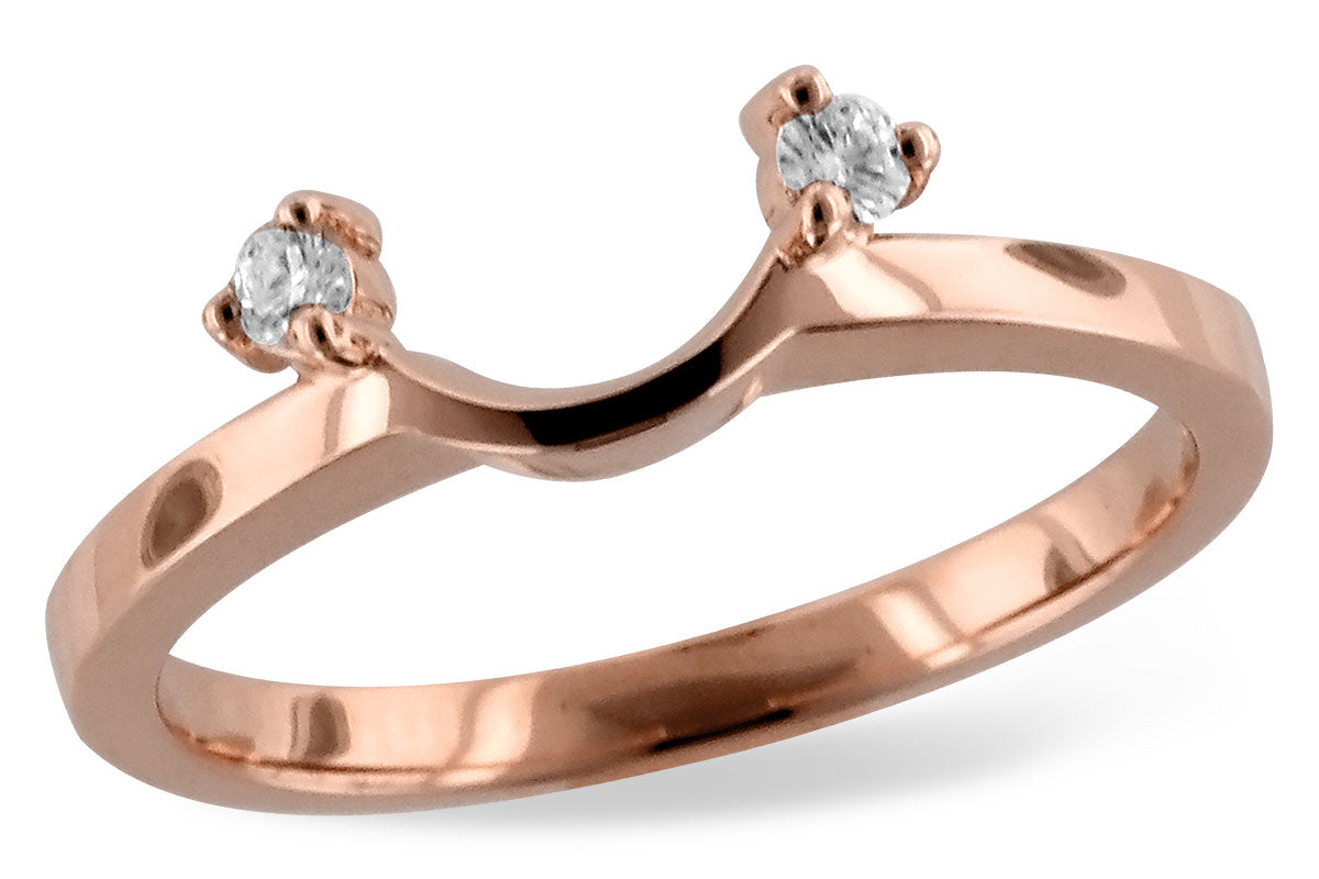 Allison Kaufman Diamond Band Enhancer in 14K Rose Gold, 0.07 ctw